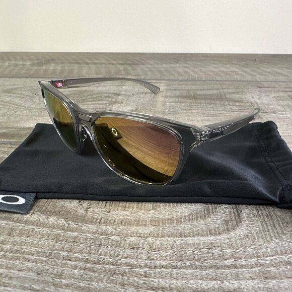 Oakley Leadline Mens Sunglasses Frames Only Grey Ink W Microfiber Case No Nosepi